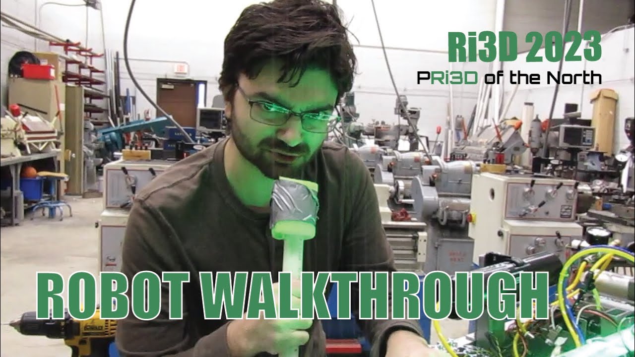 UND Ri3D - 2023 Robot Walkthrough