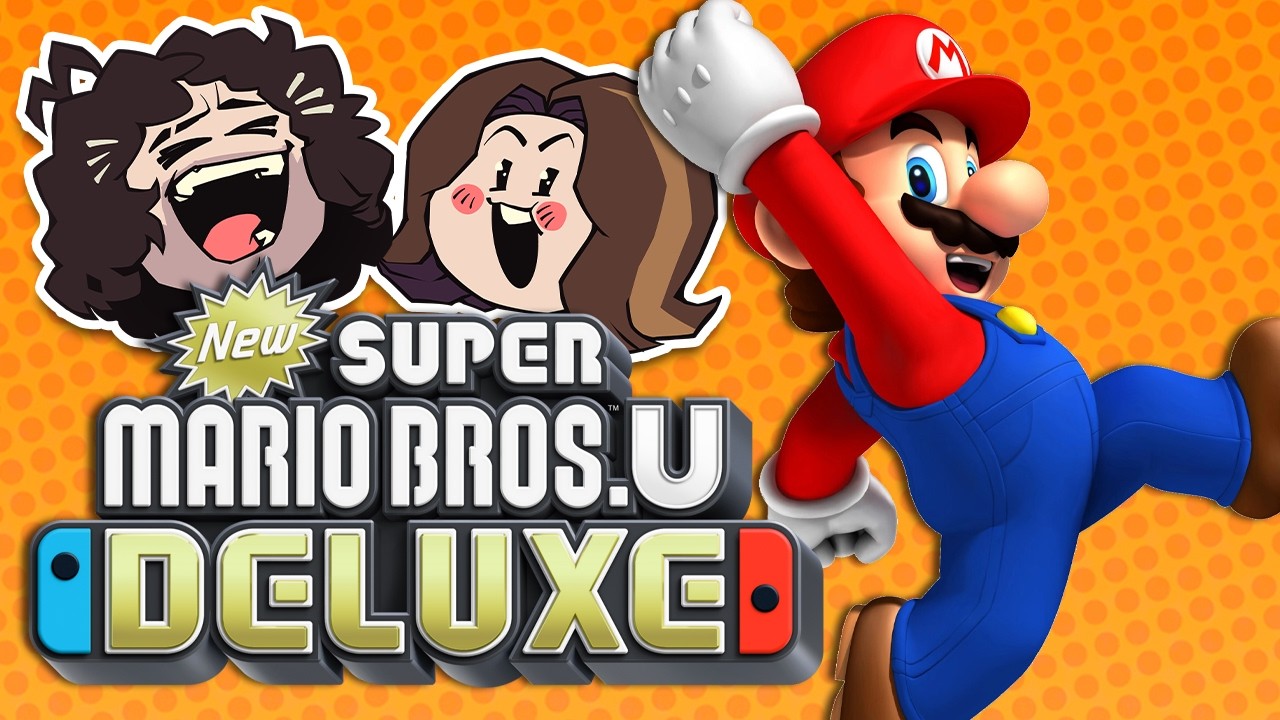 Super Mario Bros U Deluxe [FULL PLAYTHROUGH] | Game Grumps