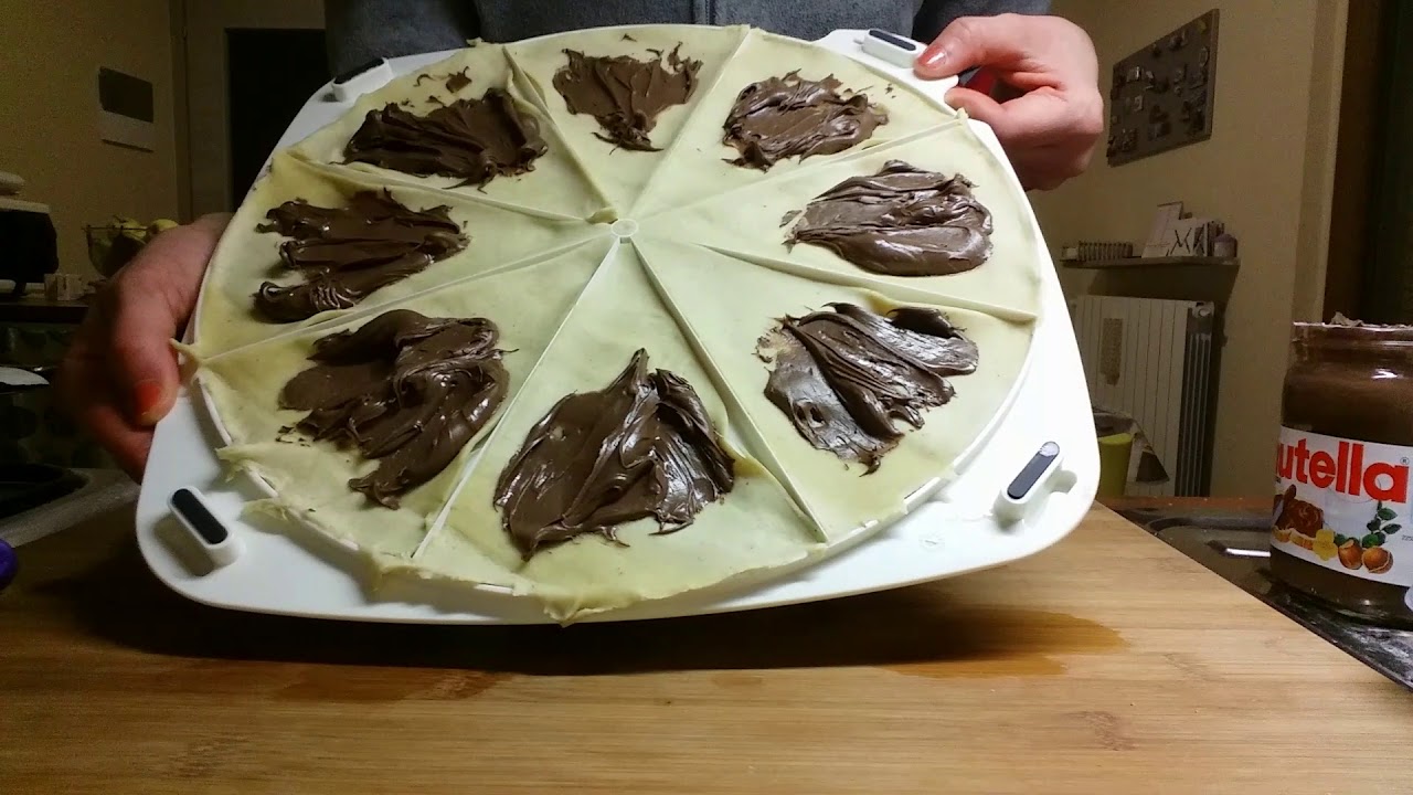 CROISSANT PARTY TUPPERWARE - cornetti alla nutella