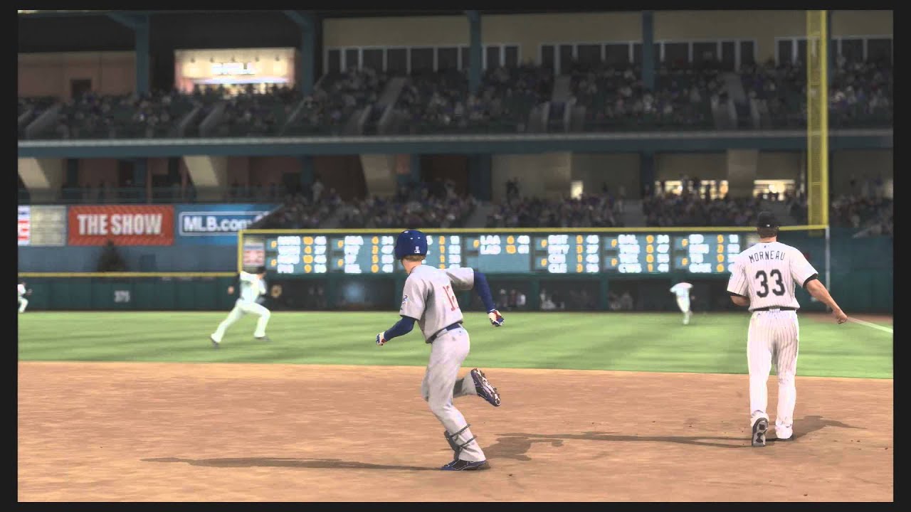 MLB 14 The Show Inside The Park Home Run