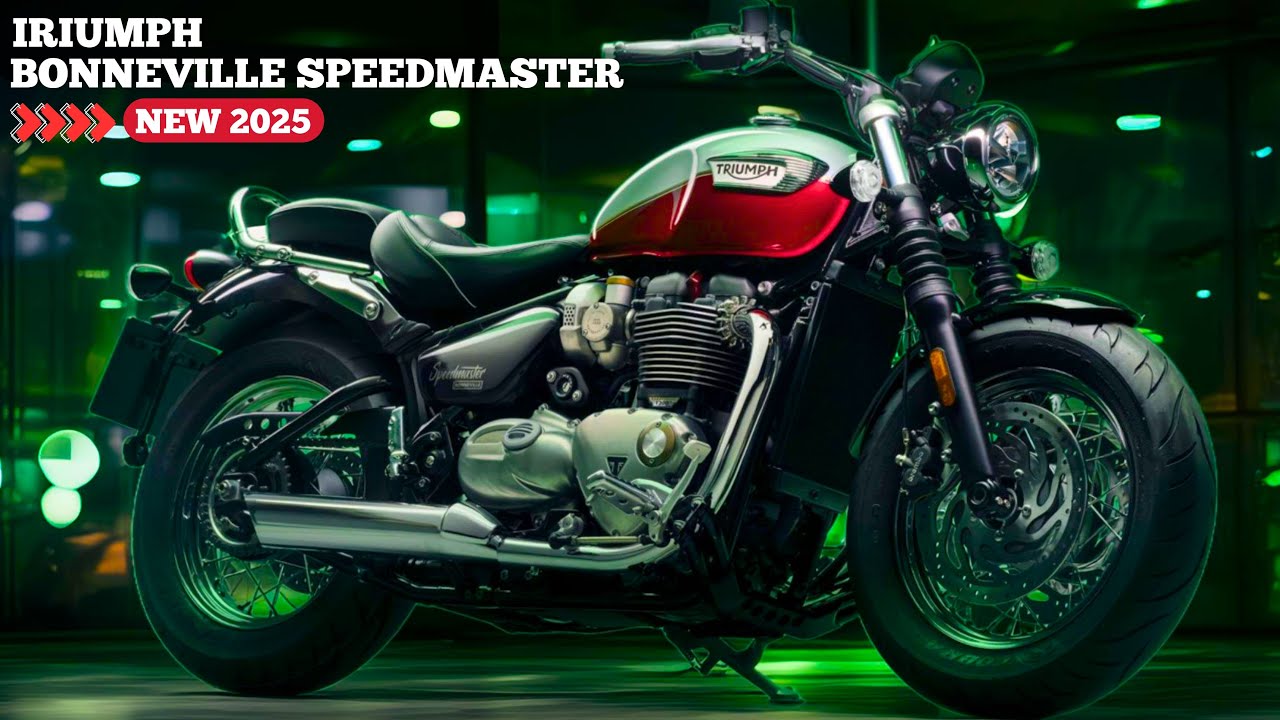 2025 TRIUMPH BONNEVILLE SPEEDMASTER | New Generation Produces Greater Power