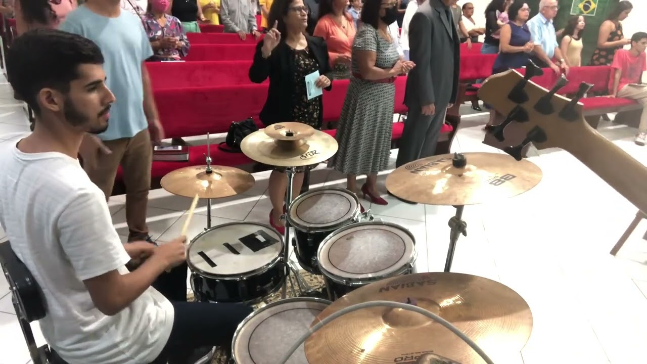 “Estamos de Pé” -Bateria (Cover Drum)