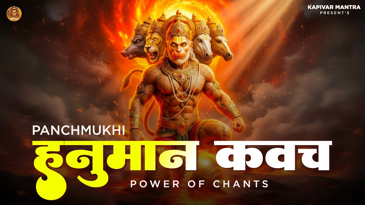 Panchmukhi Hanuman Kavach | पंचमुखी हनुमान कवच | Hanuman Kavach Powerful Mantra For Protection