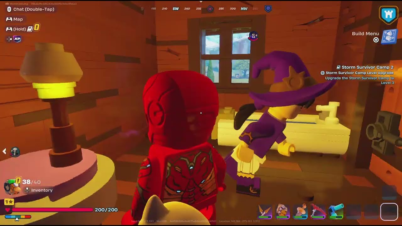 Playing Lego fortnite with my friends part 2.