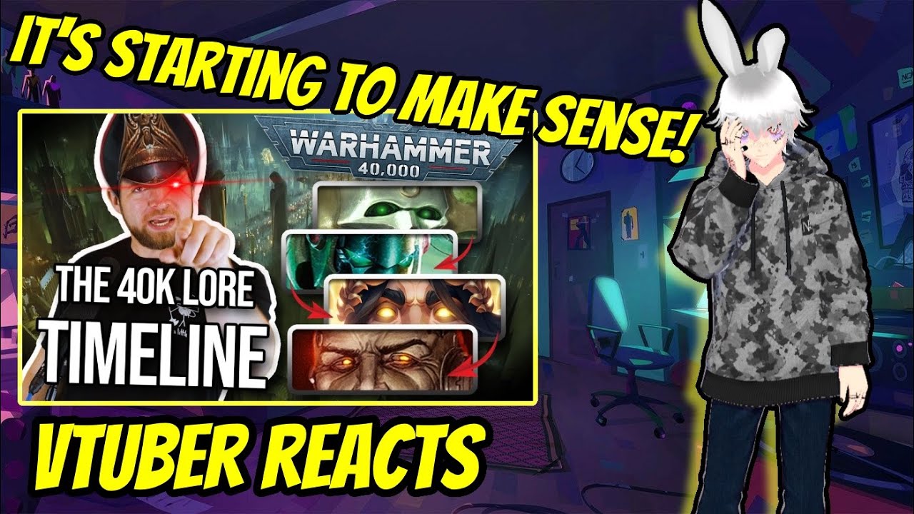 VTuber REACTS to Warhammer 40k Lore for the FIRST TIME
