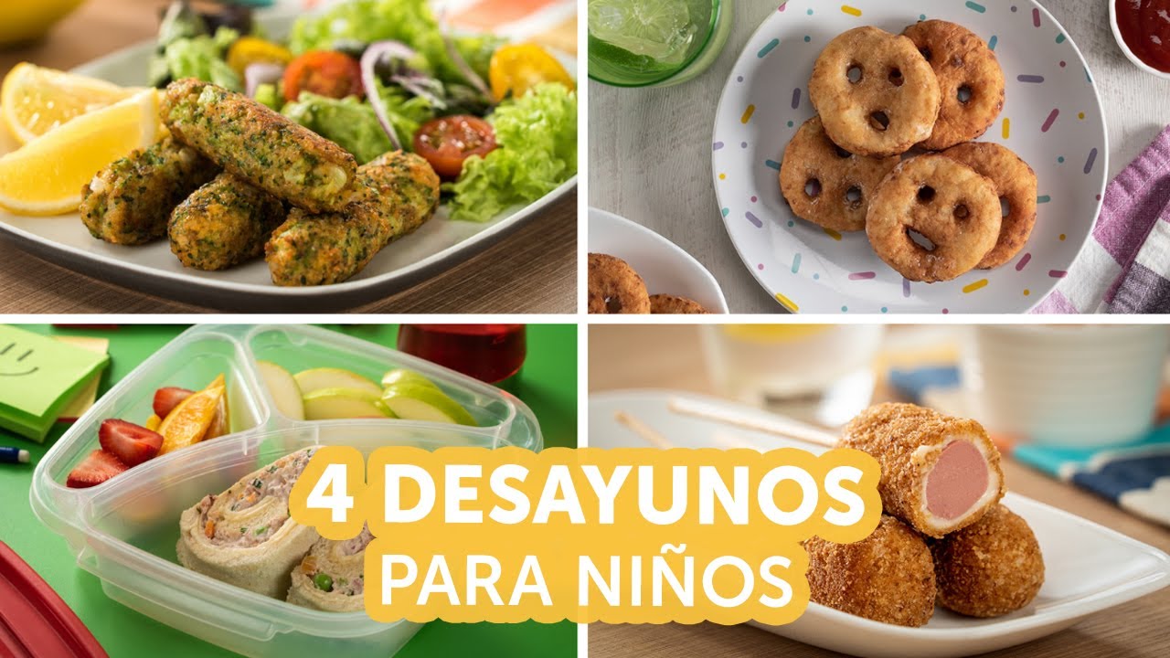 4 desayunos para niños | Kiwilimón