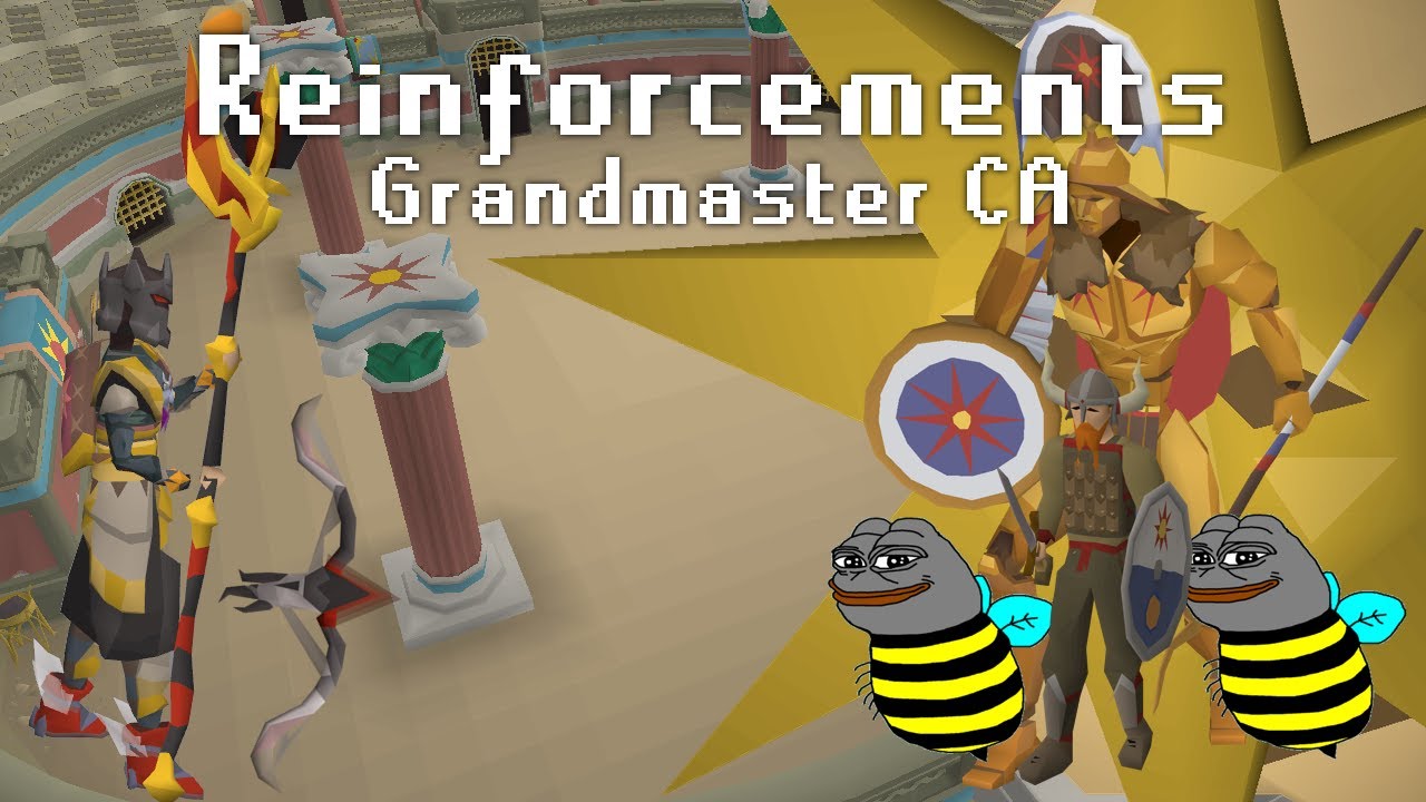 OSRS Reinforcements Grandmaster CA - Fortis Colosseum Bees/Solar/Quartet - Iron Friendly Setup
