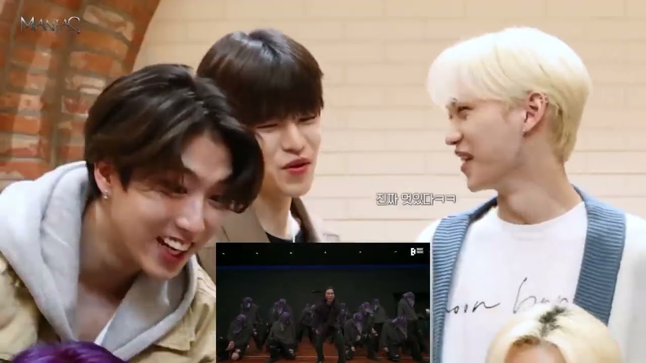 stray kids reaction bts