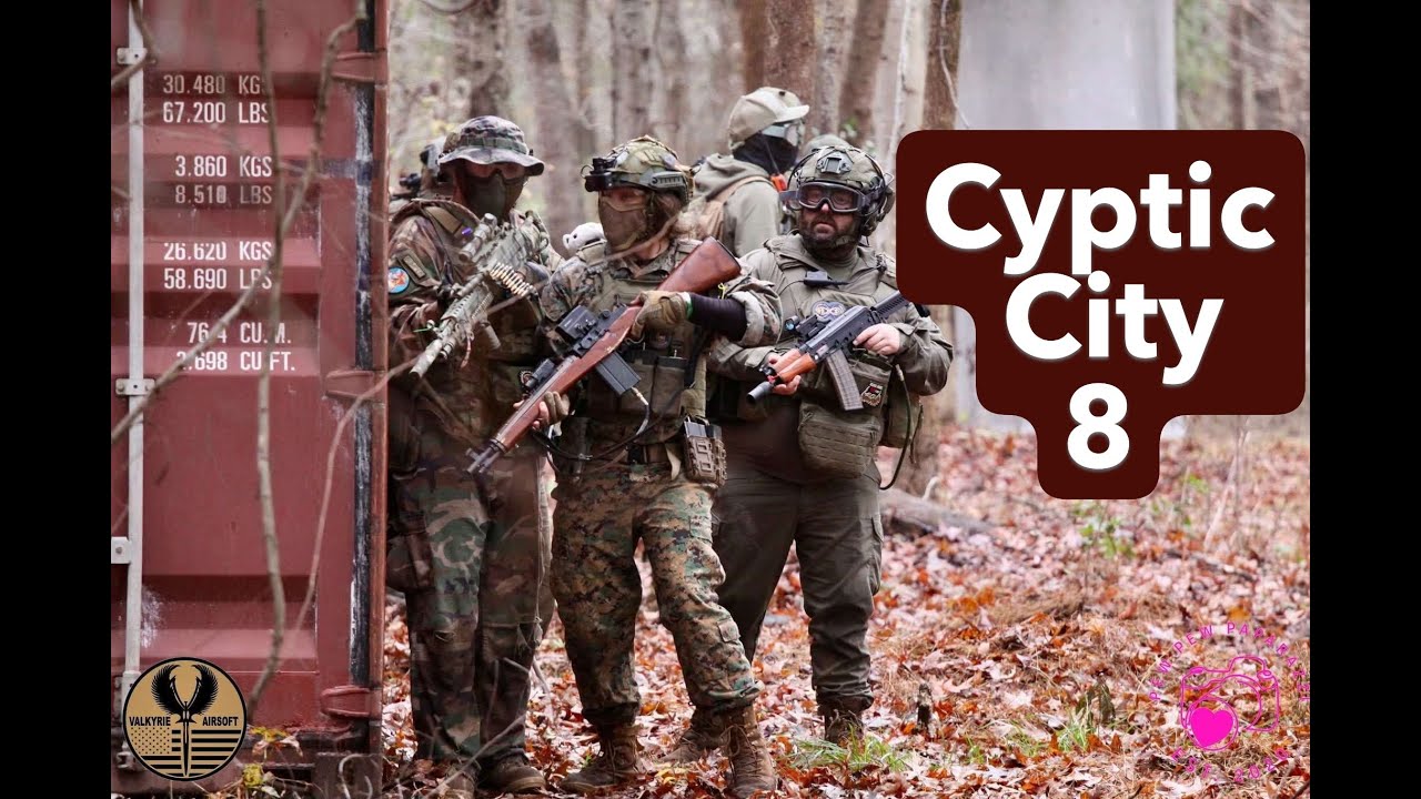 Cryptic City 8, WE M14 and GHK 105 gameplay