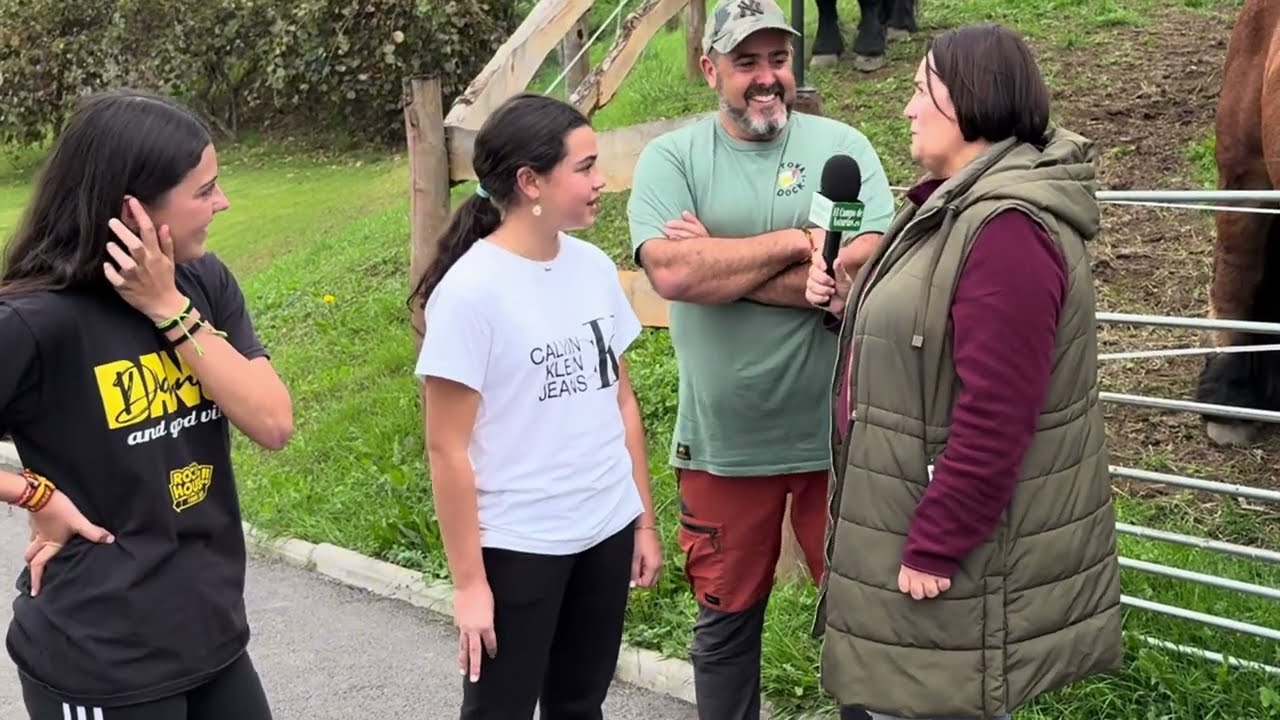 Iván Blanco de Ganadería Carsa S.C. en La Figarona (Siero) / El Campo de Asturias