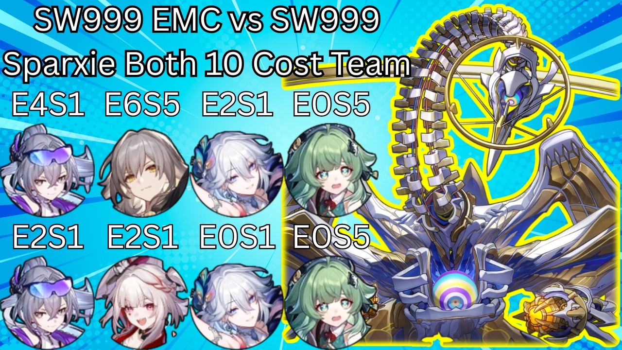 SW999 EMC vs SW999 Sparxie Both 10 Cost Team | Anomaly Arbitration 3.7 King in Check Aquila