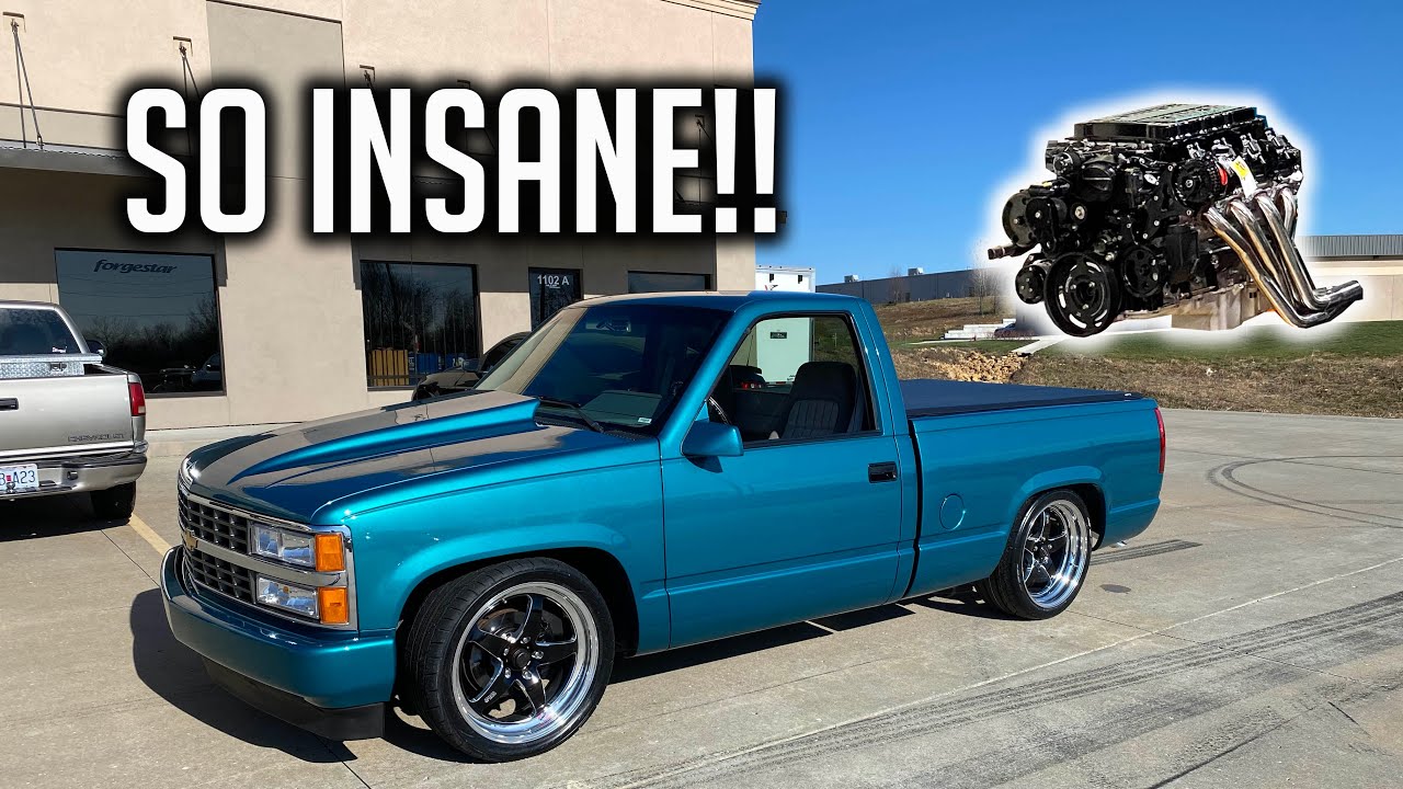 Installing a full coil over suspension on a 1993 Chevy truck. QA1 makes it EASY!