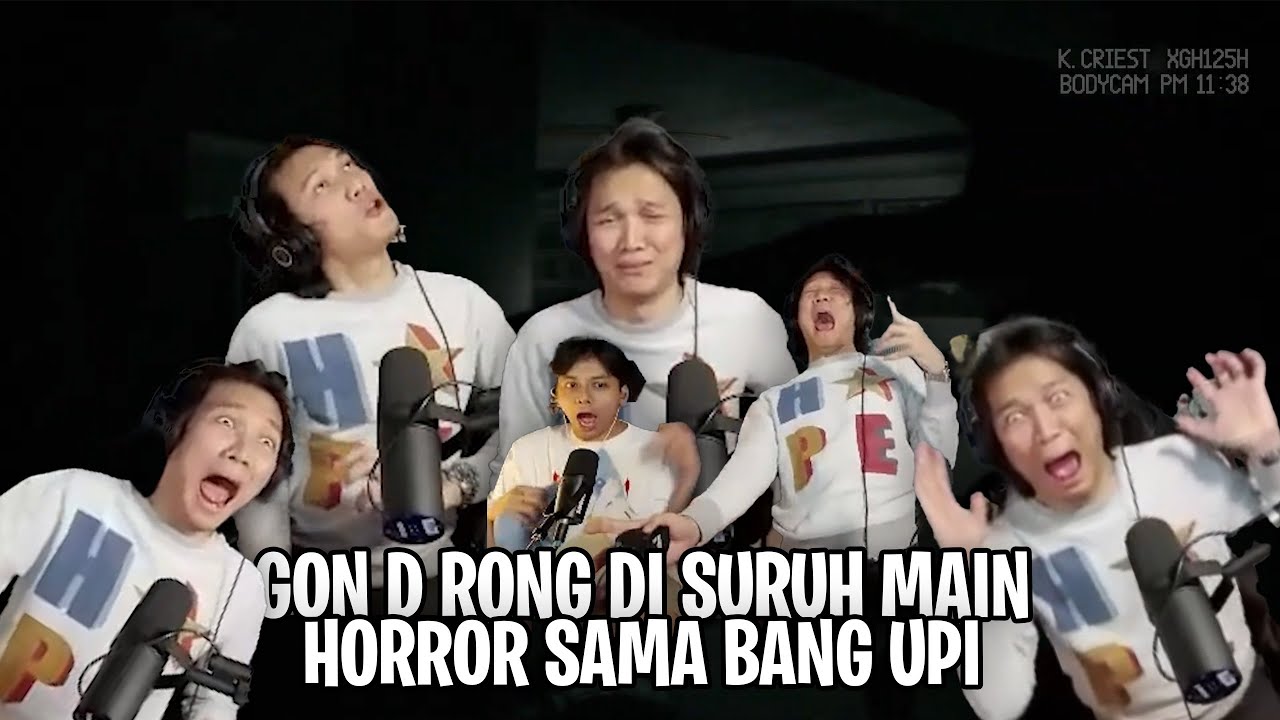 Momen ketika bang Upi main horror bareng @ibot13