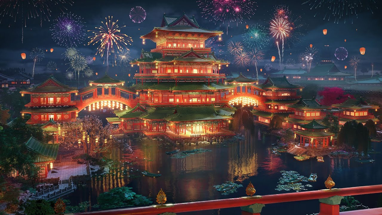 Velvet Shade Revelry Hall, Boat Cruise, Longing for You - Where Winds Meet OST