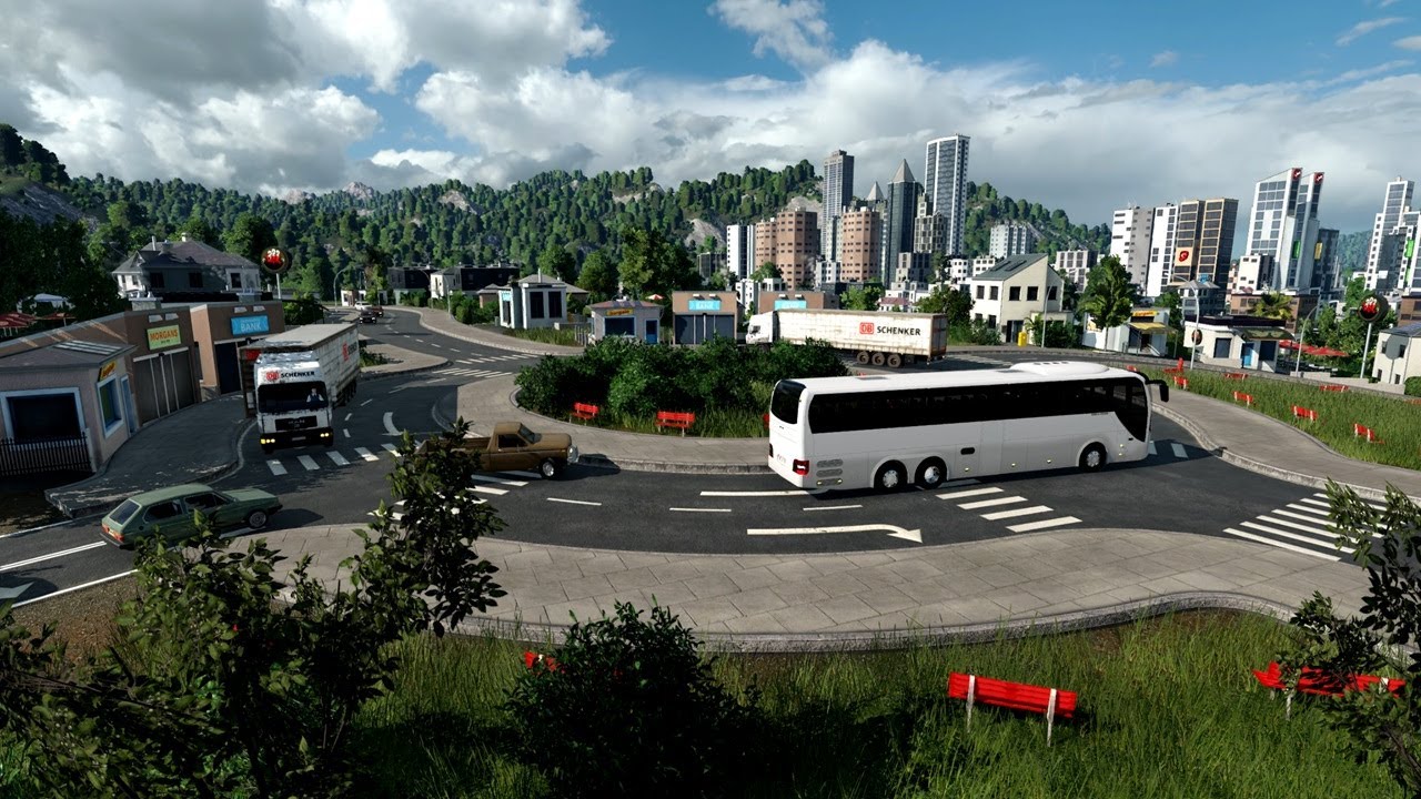 Transport Fever 2: City cam