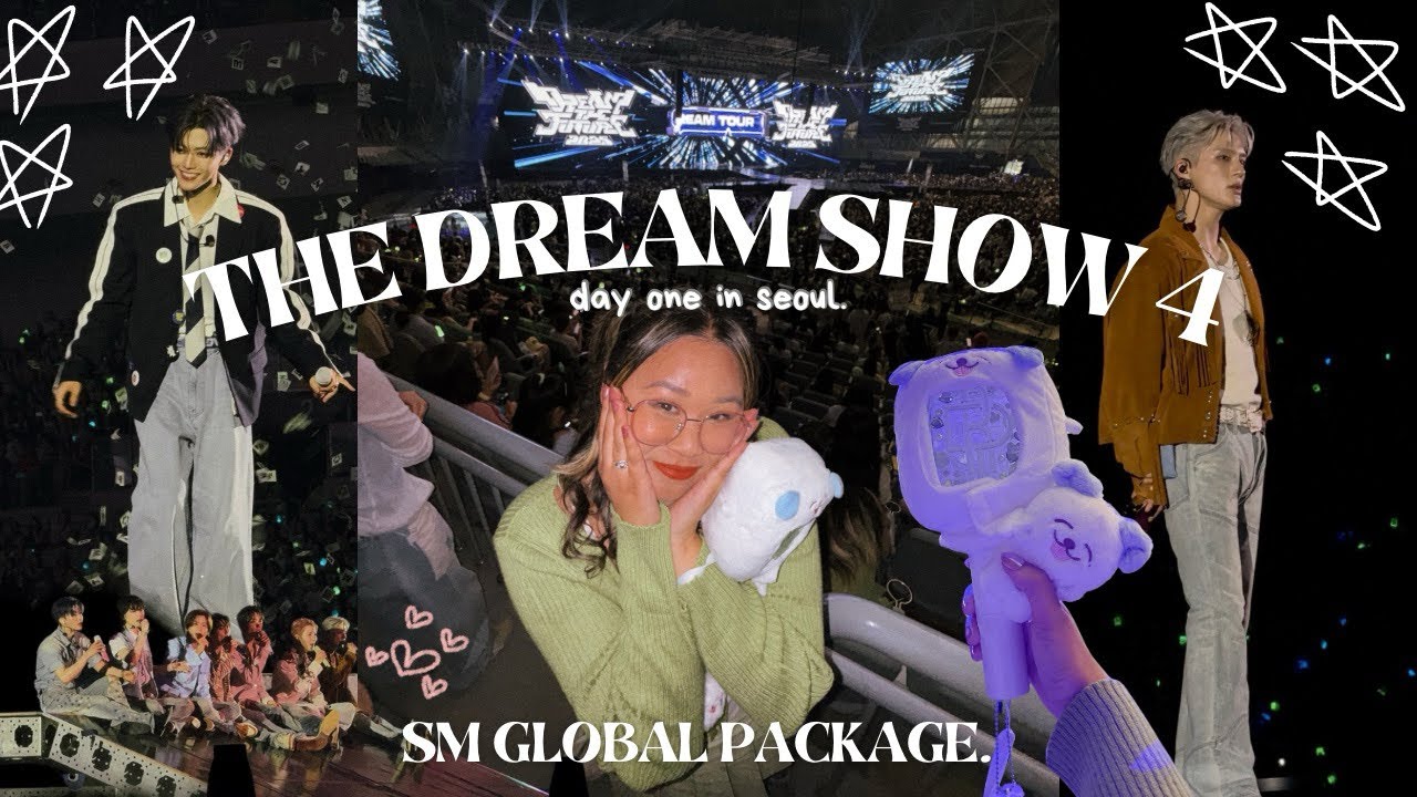 I went to THE DREAM SHOW 4: Dream the Future in Seoul (Day 1) | SM Global Package Vlog
