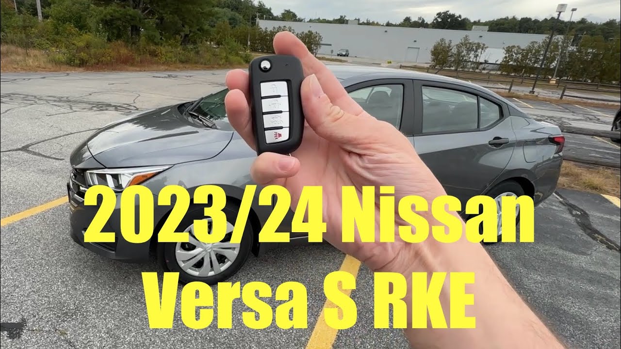 2023 / 2024 Nissan Versa S 5MT Remote Keyless Entry RKE