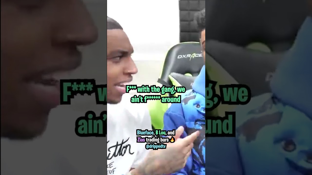 Blueface, B Lou, & Zias Trading Bars 🔥