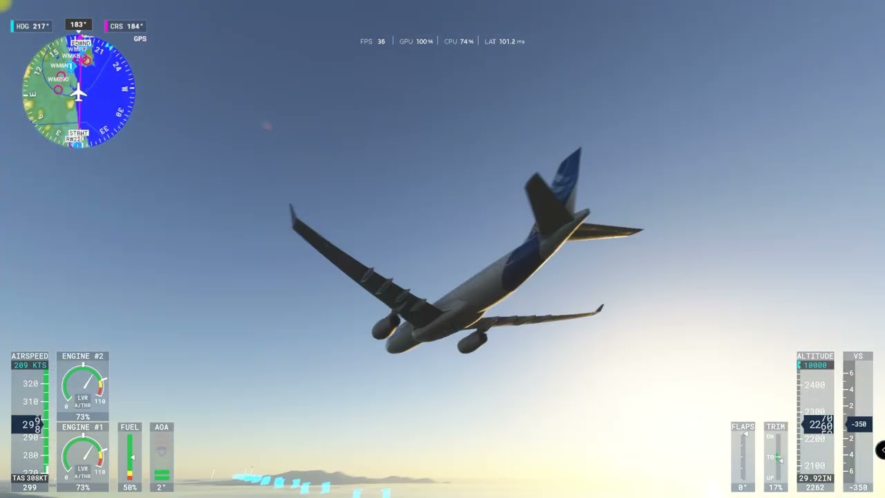 Airbus A330 Take Off & Landing