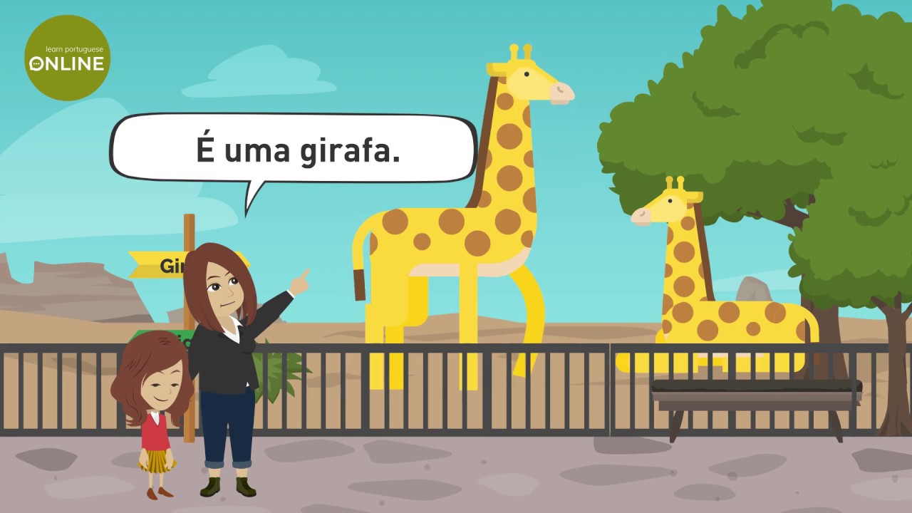 Lesson 22 / Zoo tour / Um passeio no Zoológico / animal names in portuguese / Aprenda português