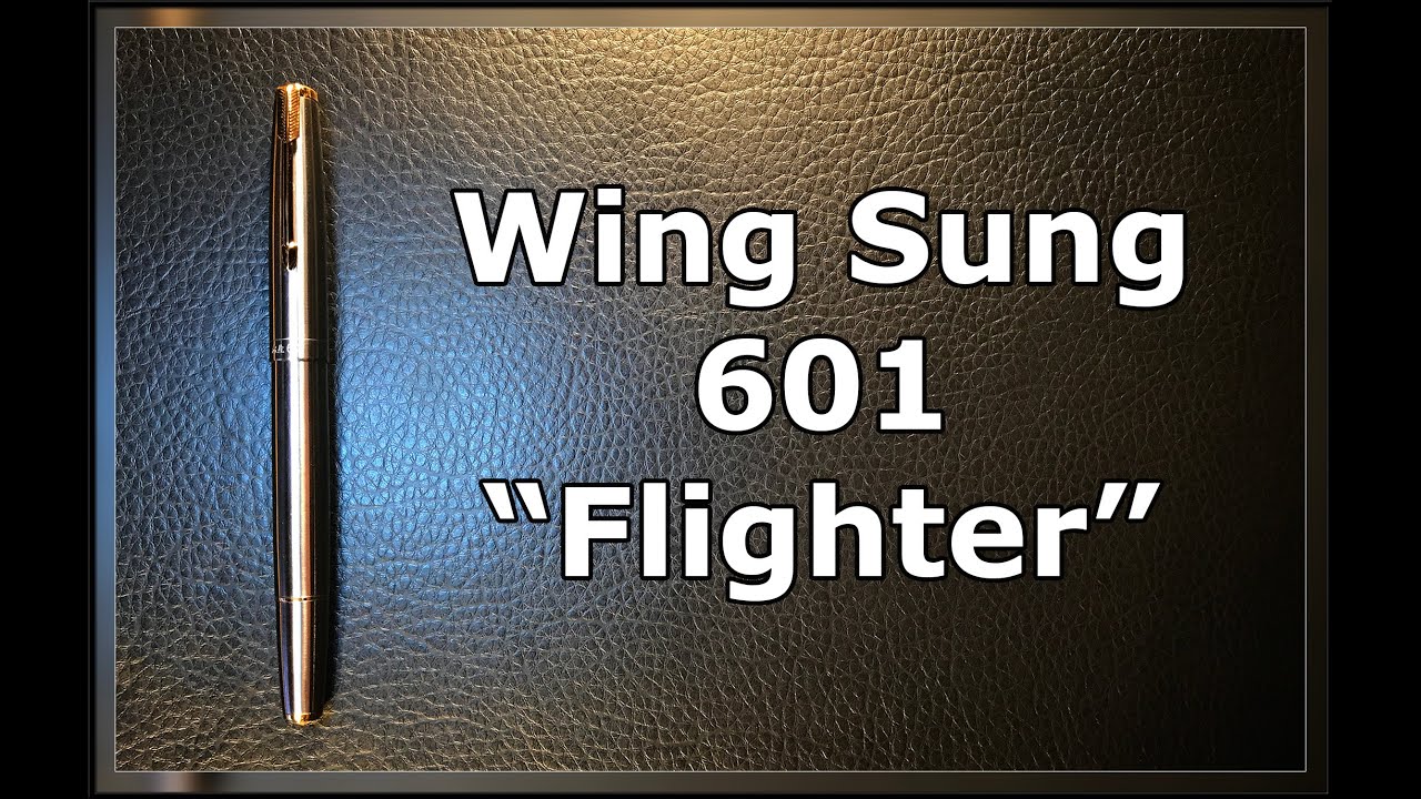 Wing Sung 601 Flighter Vacumatic Unboxing, Review, Disassembly and Fude Nib Swap
