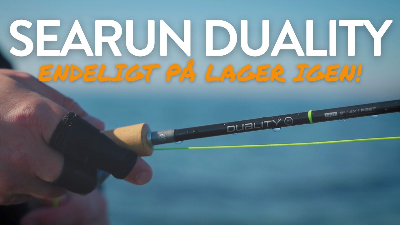 DUALITY - Den bedste kyststang til prisen! - nu igen på lager!