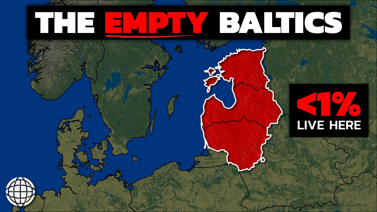 Why Almost Nobody Lives In The Baltic Countries (Estonia, Latvia and Lithuania)