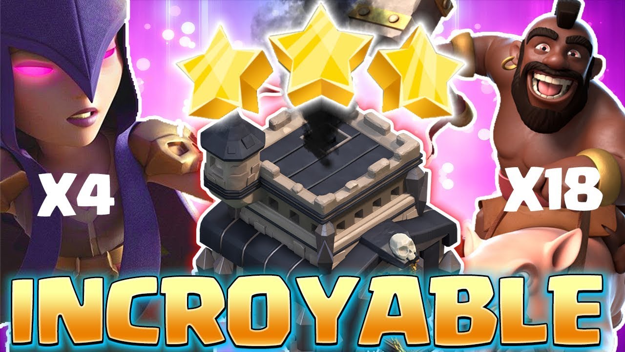 Cette Compo HDV 9 RASE TOUTES LES BASES | INCROYABLE & SIMPLE | Clash of Clans