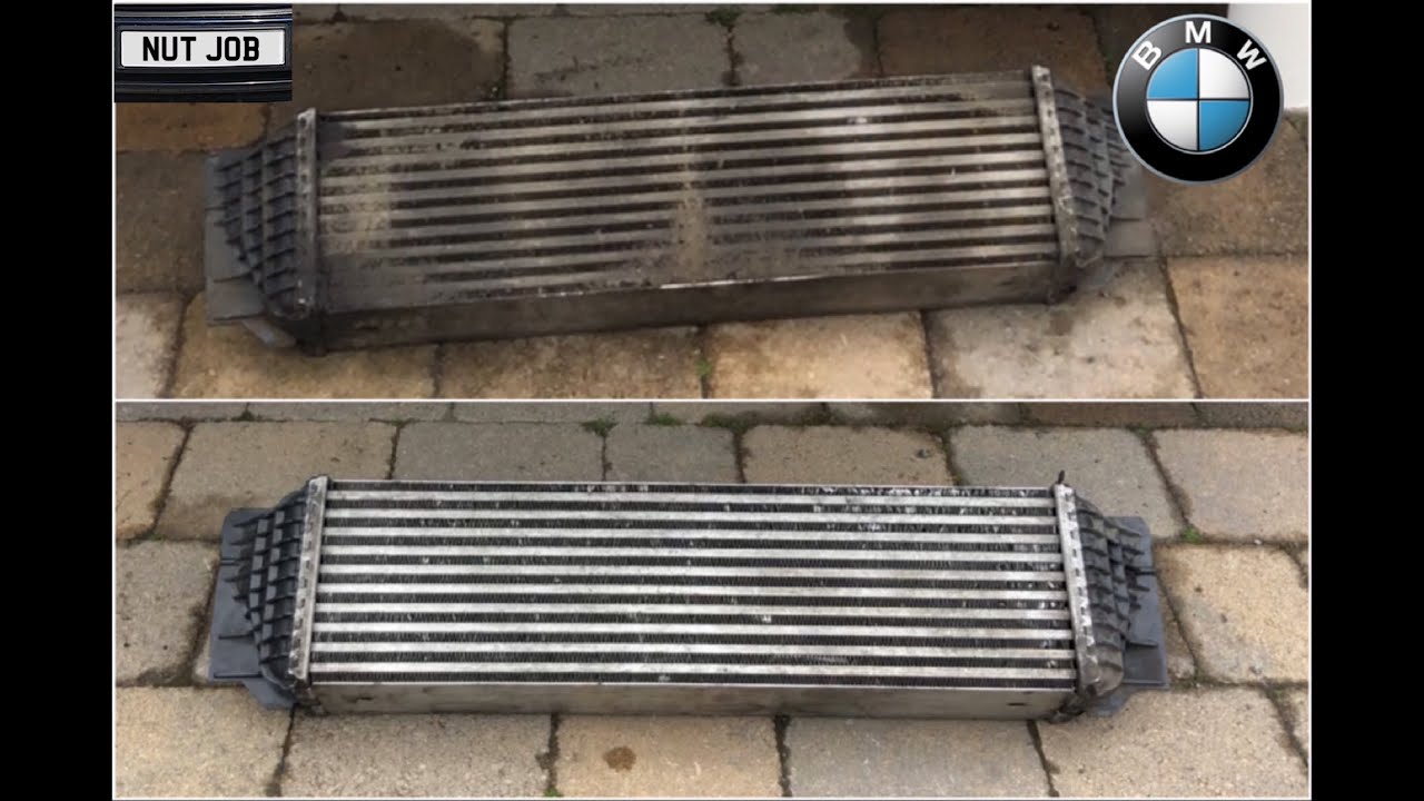 BMW 530d F10/F11 - Removing the Intercooler