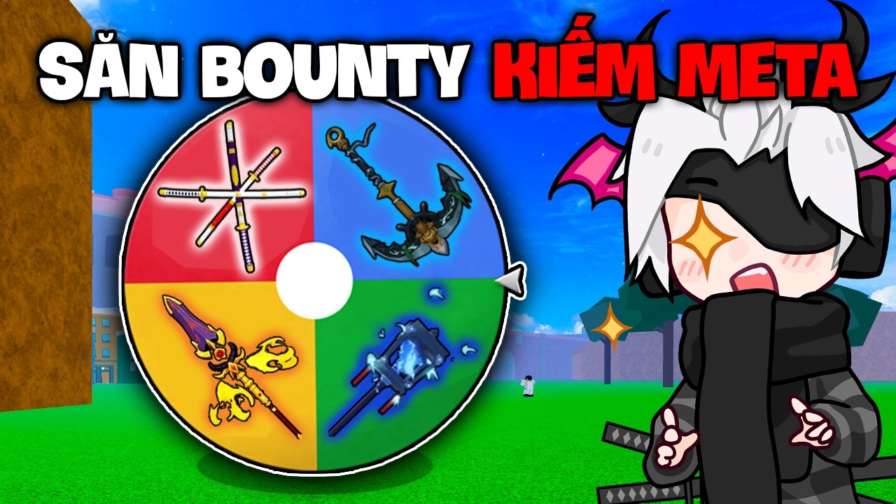 VinhTheGamer Dùng KIẾM MẠNH NHẤT META HIỆN TẠI Để SĂN BOUNTY TRONG BLOX FRUITS...