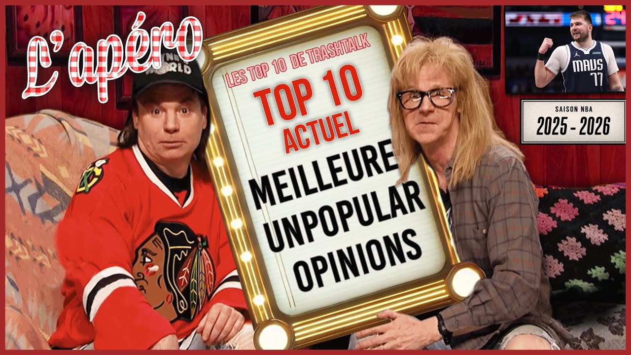 NBA Top 10 actuel (2025-26) : les meilleures &laquo;&nbsp;unpopular opinions&nbsp;&raquo;