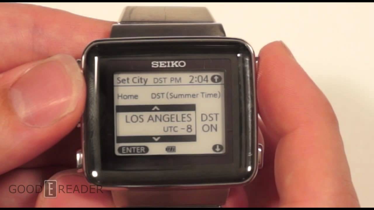 SEIKO Spirit SBPA003 e-Ink Watch Review