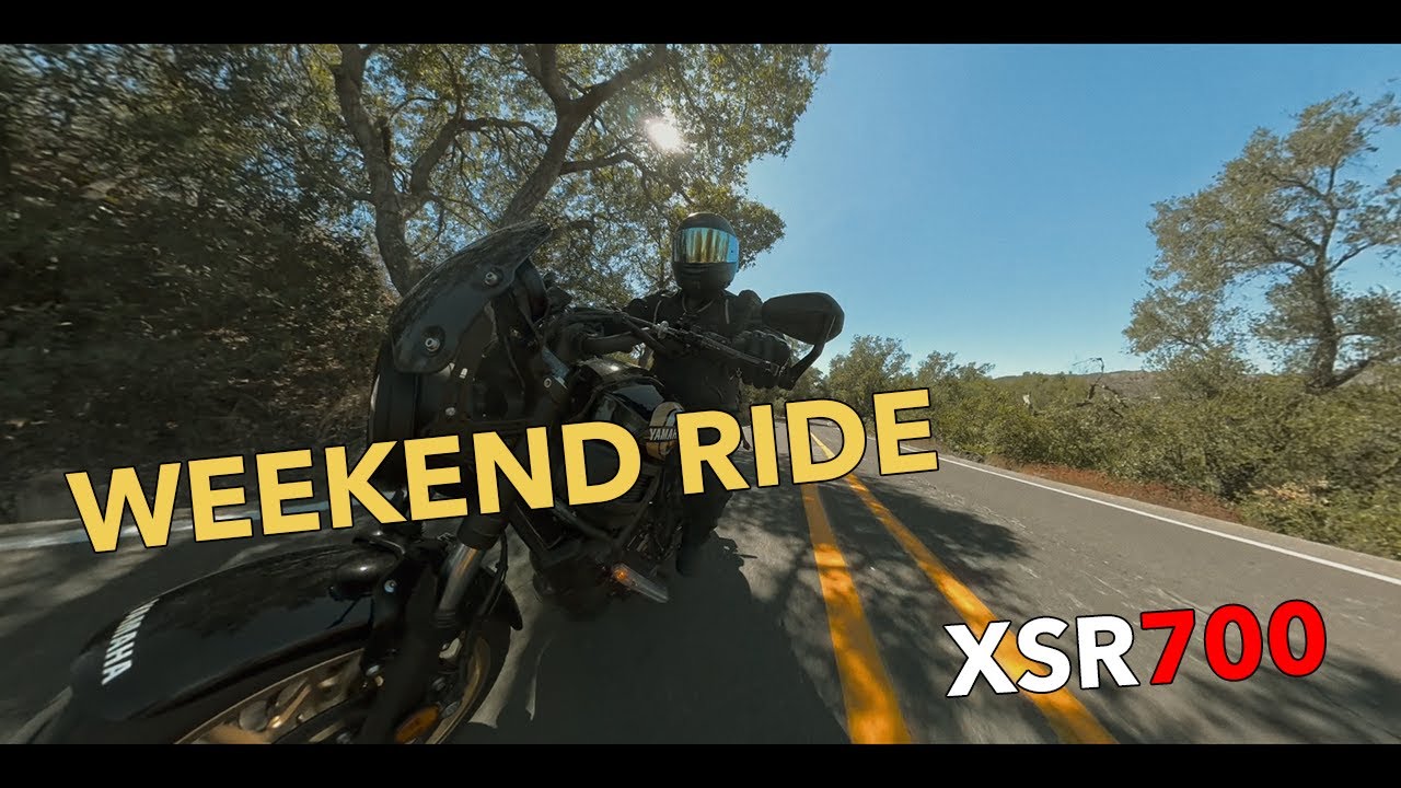 Scenic Weekend Ride | Yamaha XSR700 Pure Sound POV