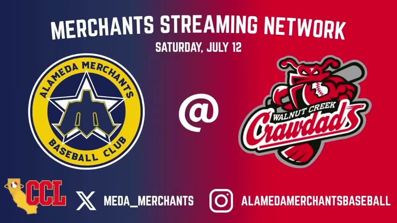 Merchants Crawdads   July 12 Radio Broadcast   Alameda Merchants Baseball Club