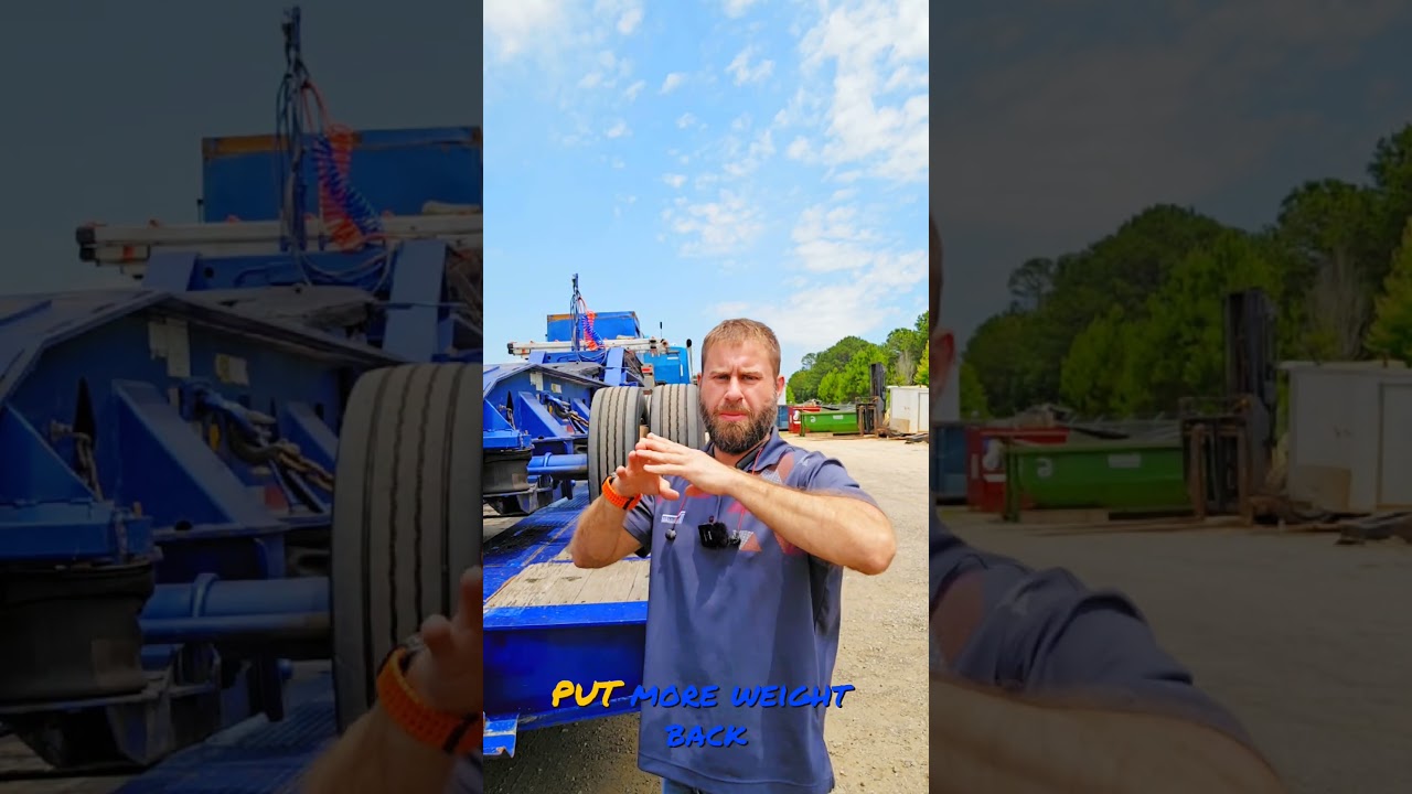 3,3,2 Trailking 60-ton steerable #trucking #heavyhaul #heavyequipment