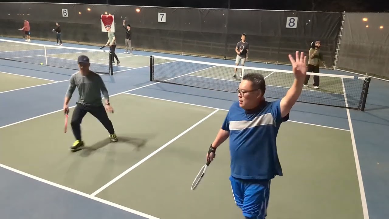 Eric, Hendry vs Kai, Hamad 2.15.26 #pickleball Set 2 at Mountain View Park, Eastvale, CA
