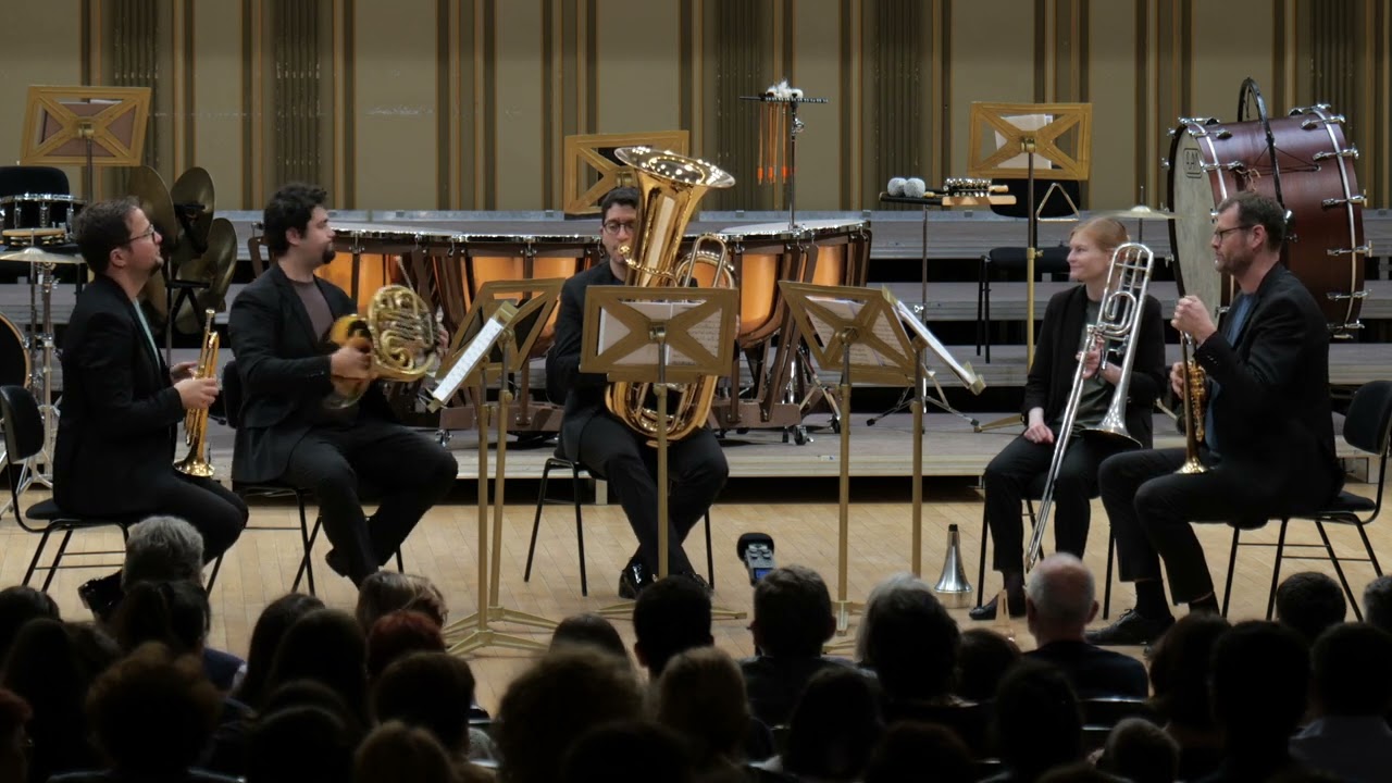 Berlin Brass Union & Athenaeum Brass Quintet  Concert live Romanian Athenaeum Bucharest