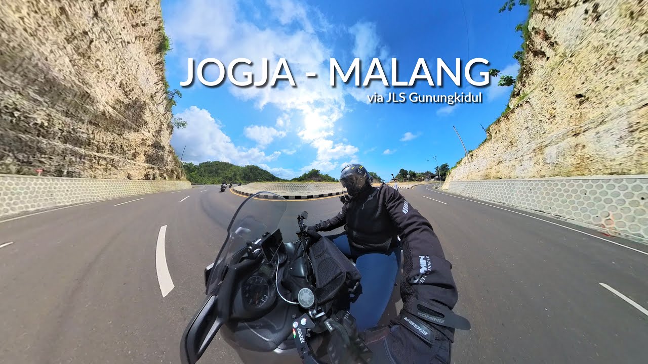 Jalur Motoran Terbaik Di Pulau Jawa?!? | Bogor - Lombok Touring | Jogja - Malang via JLS Gunungkidul
