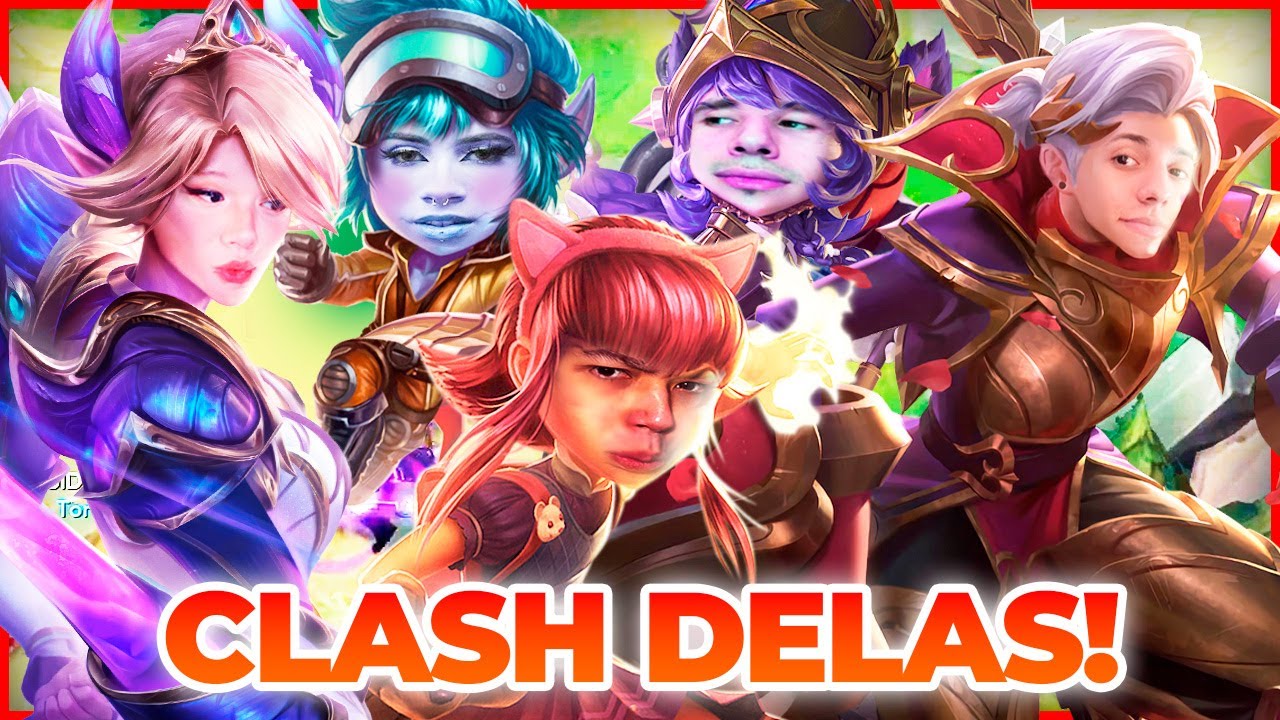 CLASH DO CAOS feat @veggiezinha @Sabrinoca @Daenerysz @Vanesso | LEAGUE OF LEGENDS