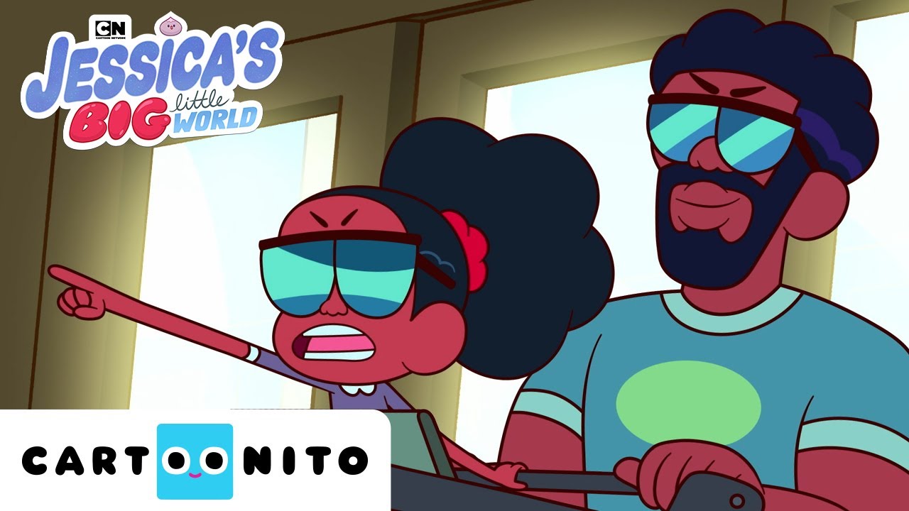 Jessica Makes A New Friend | Jessica's Big Little World | @cartoonito
