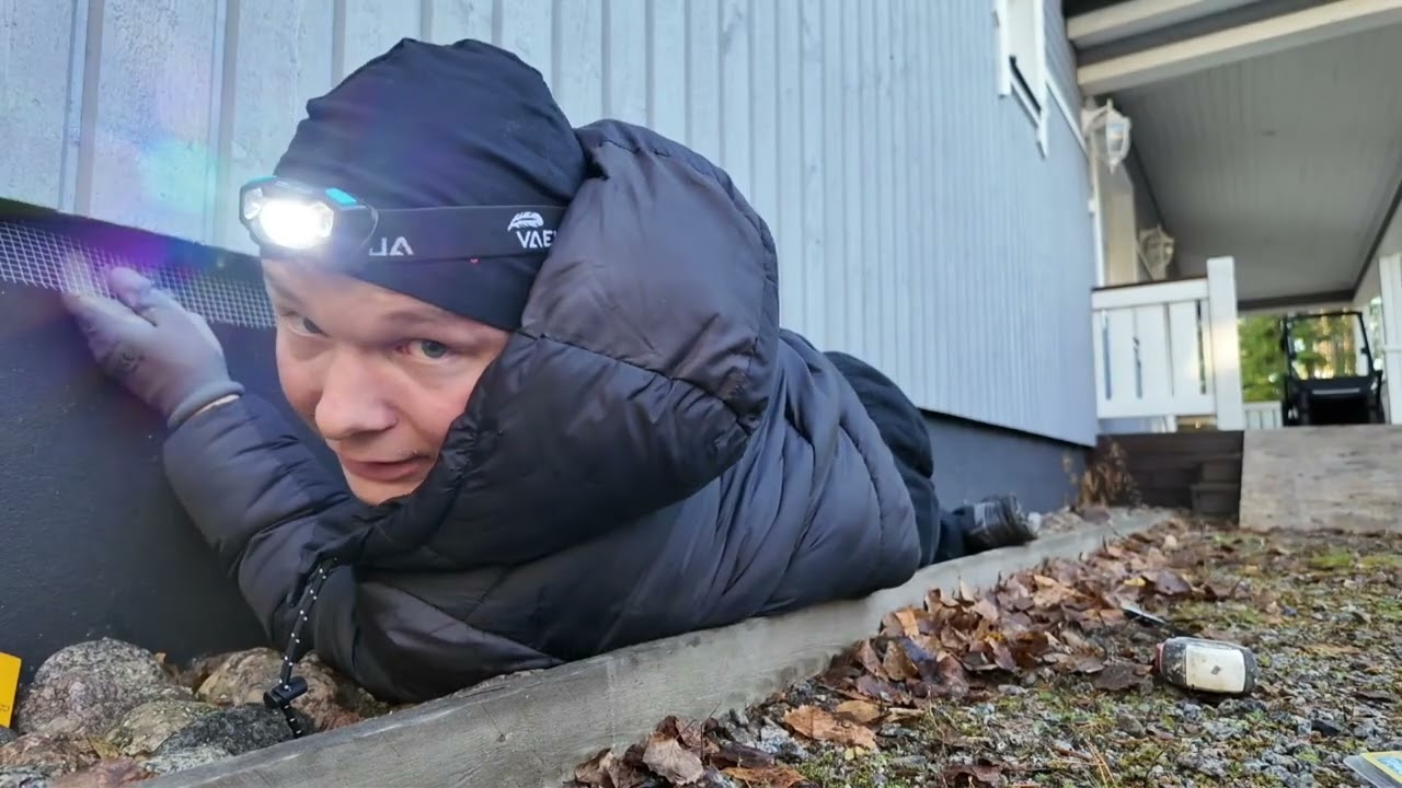 Onko talossani rakennusvirhe? Jyrsijäverkon asennus omakotitaloon.