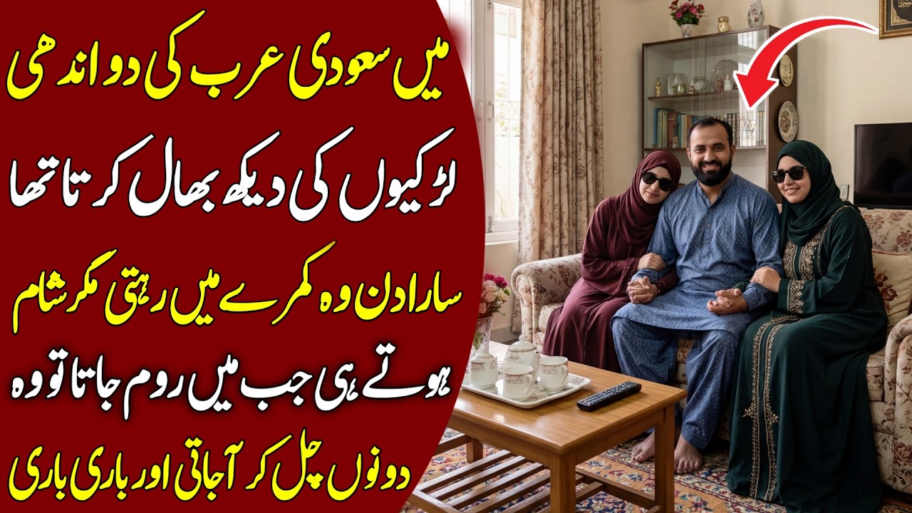 Do Andhi Larkiyo ki Dilchasp Kahani Suno - Urdu Kahaniyan Sabaq Amoz Waqia - Emotional Story