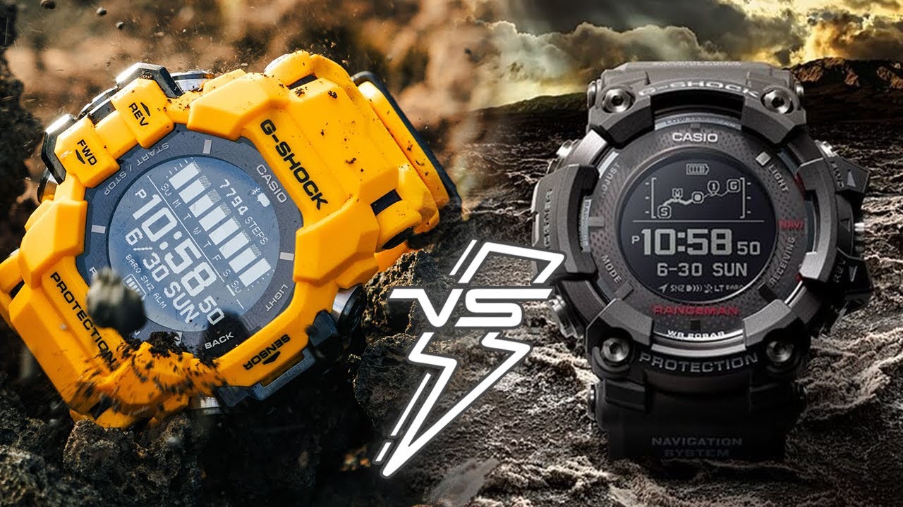 G-SHOCK RANGEMAN GPR-H1000 против RANGEMAN GPR-B1000 — выбор за вами