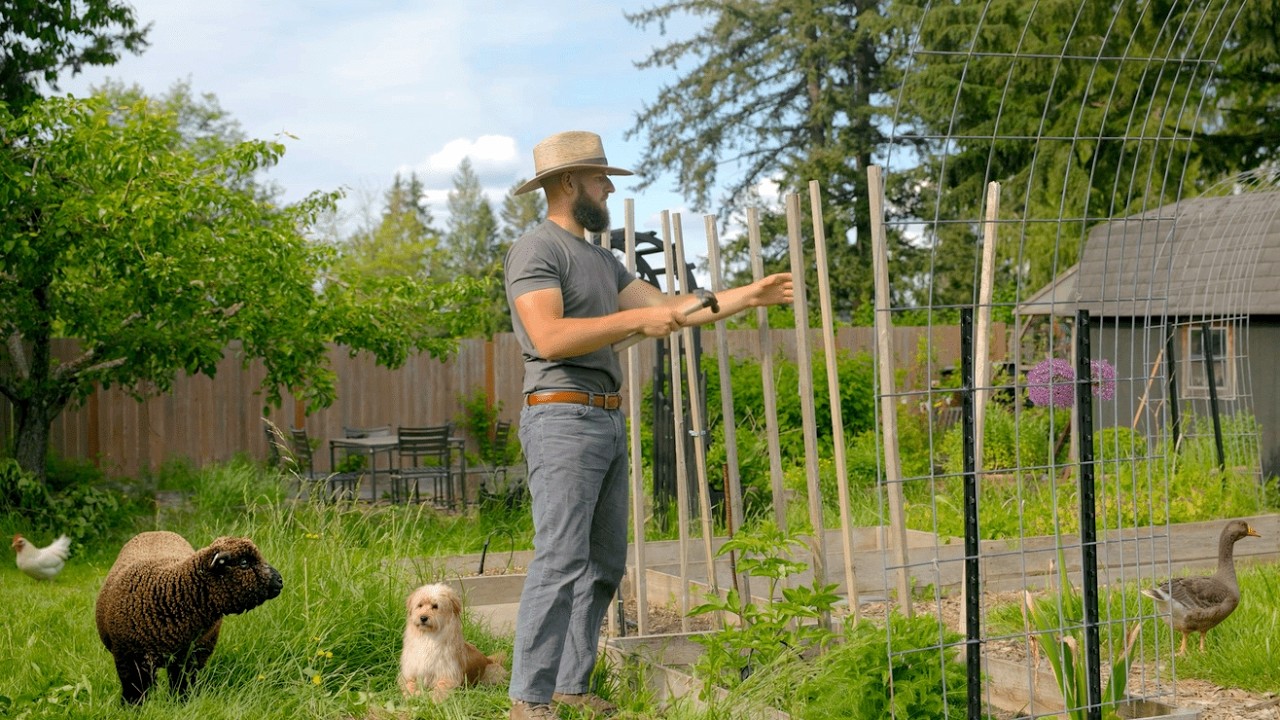 A Spring Day on Our Farm | Gardening, Animal Care & Slow Living