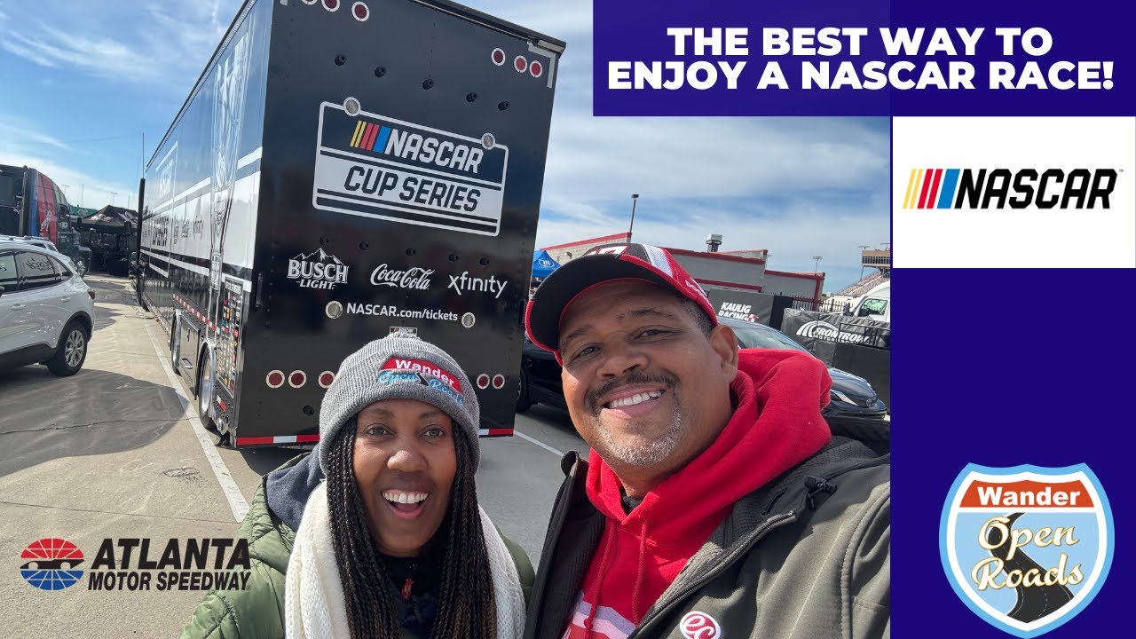 The BEST way to enjoy a NASCAR race! Infield Camping at Atlanta Motor Speedway, Hampton, GA