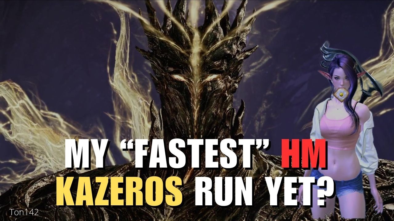 [Lost Ark] My Fastest Speedrun HM Kazeros Run | 1730 Bard POV