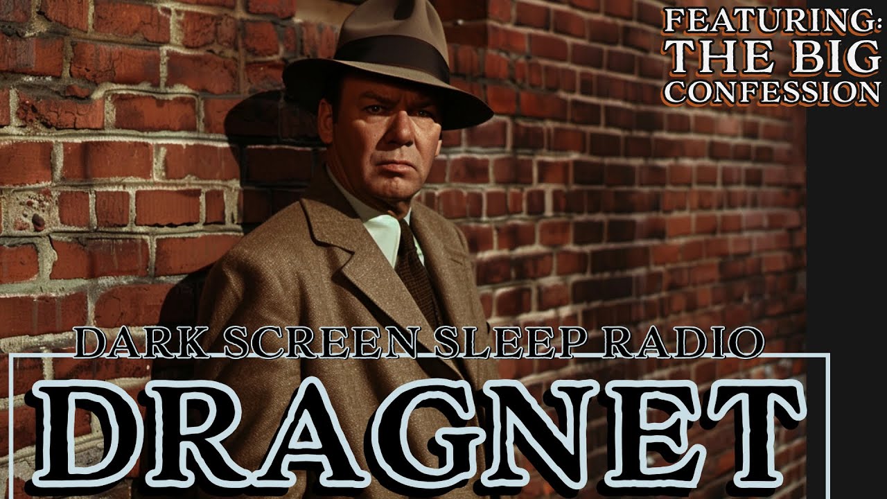 Dragnet Dark Screen Old Time Radio Detective Sleep Marathon