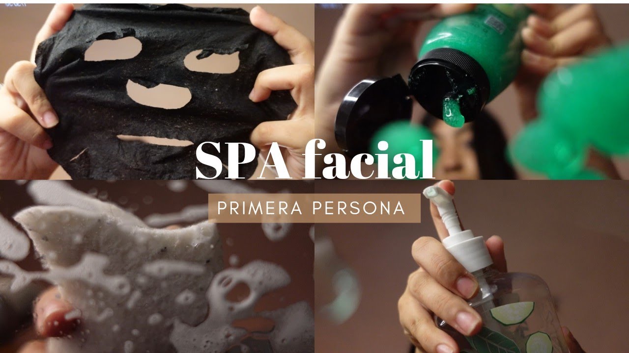 ASMR skin care realista en tu carita 🧼🧴