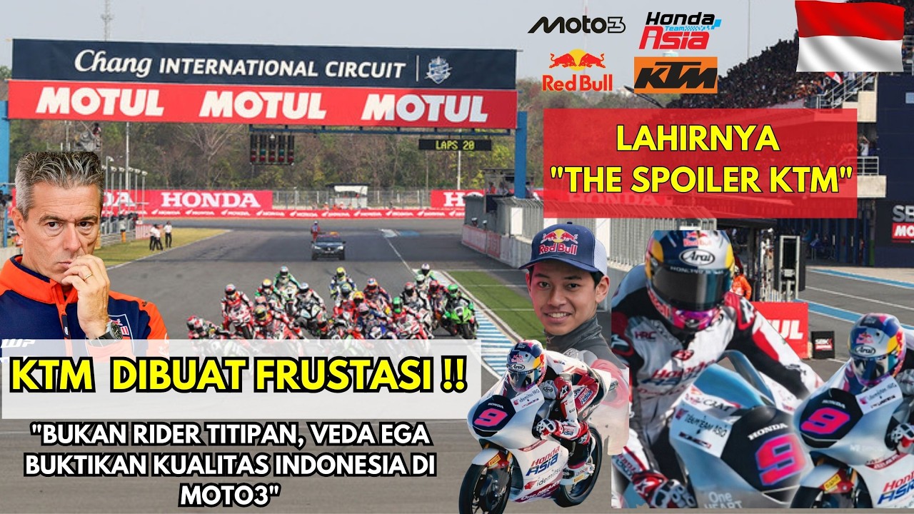 ​GEGER‼️ Bocornya Gaji Veda & Rahasia Honda NSF250RW Hancurkan Dominasi Oranye 