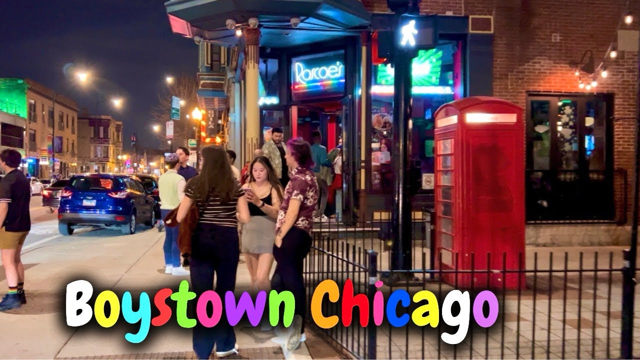 [4K] Boystown Chicago | St. Patrick&rsquo;s Day Weekend Chicago | Chicago Walking Tour | Chicago, Illinois